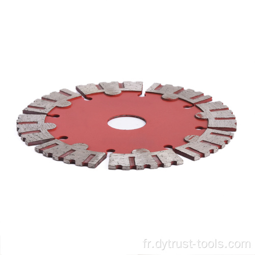 Meilleur prix Professional Béton Saw Blade 15 mm Cutter Head Dot Muck Kard 115-235 mm Piece murale pressée chaude